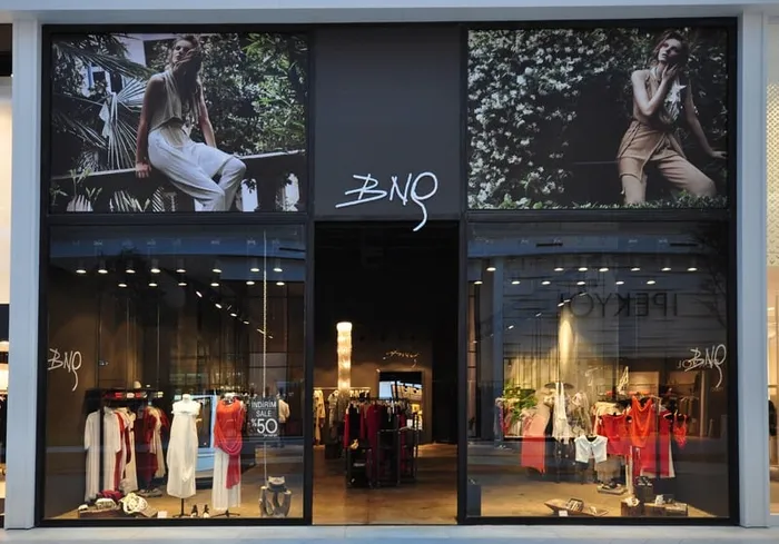 BNQ women's evening wear storefront, Akasya Shopping Center
