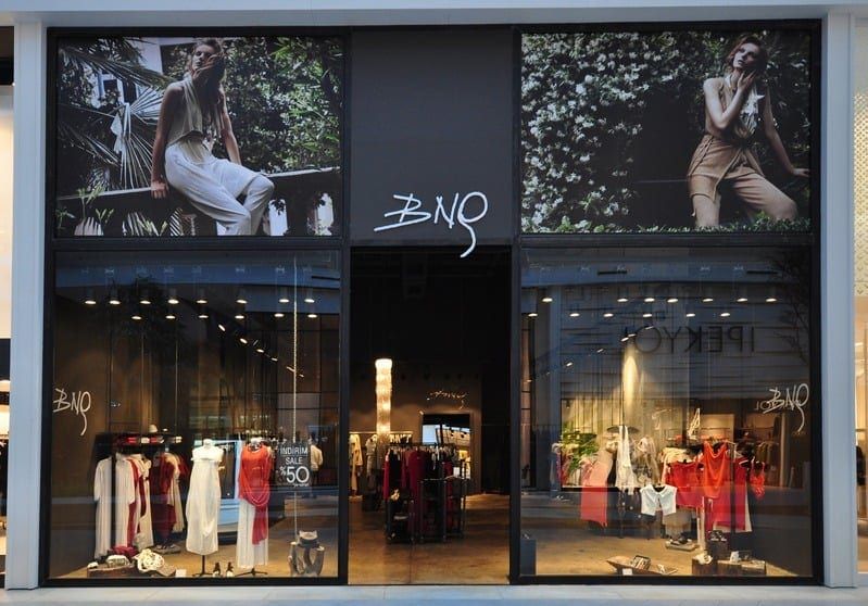 BNQ women's evening wear storefront, Akasya Shopping Center
