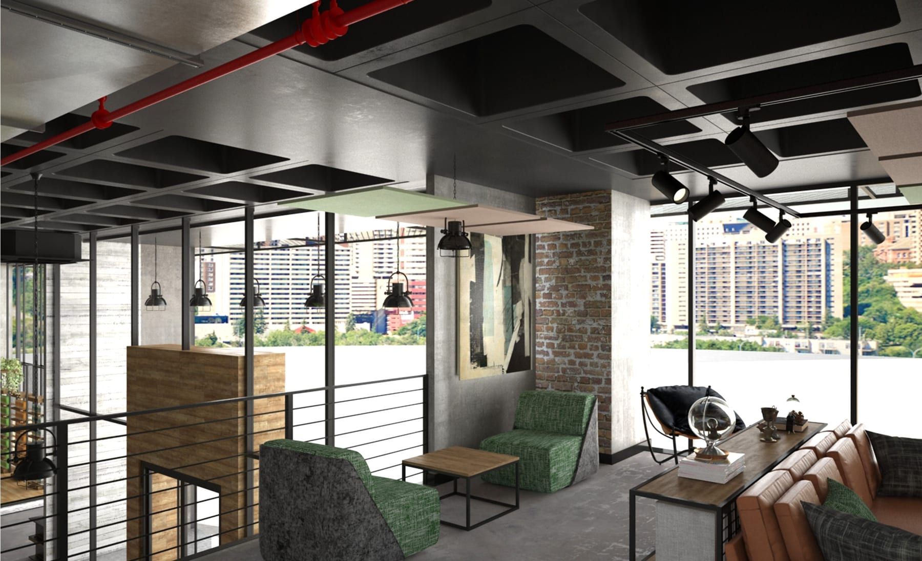 Workplace rest area concept design