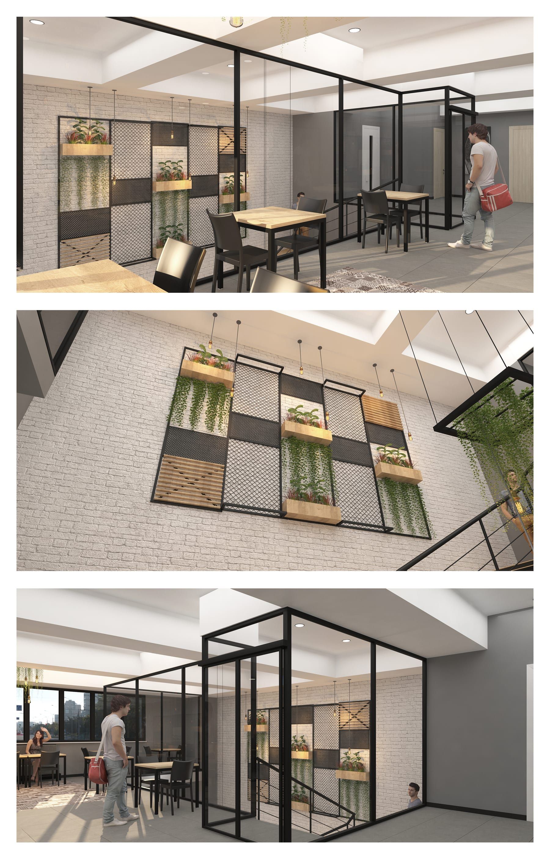 An Office cafe area view