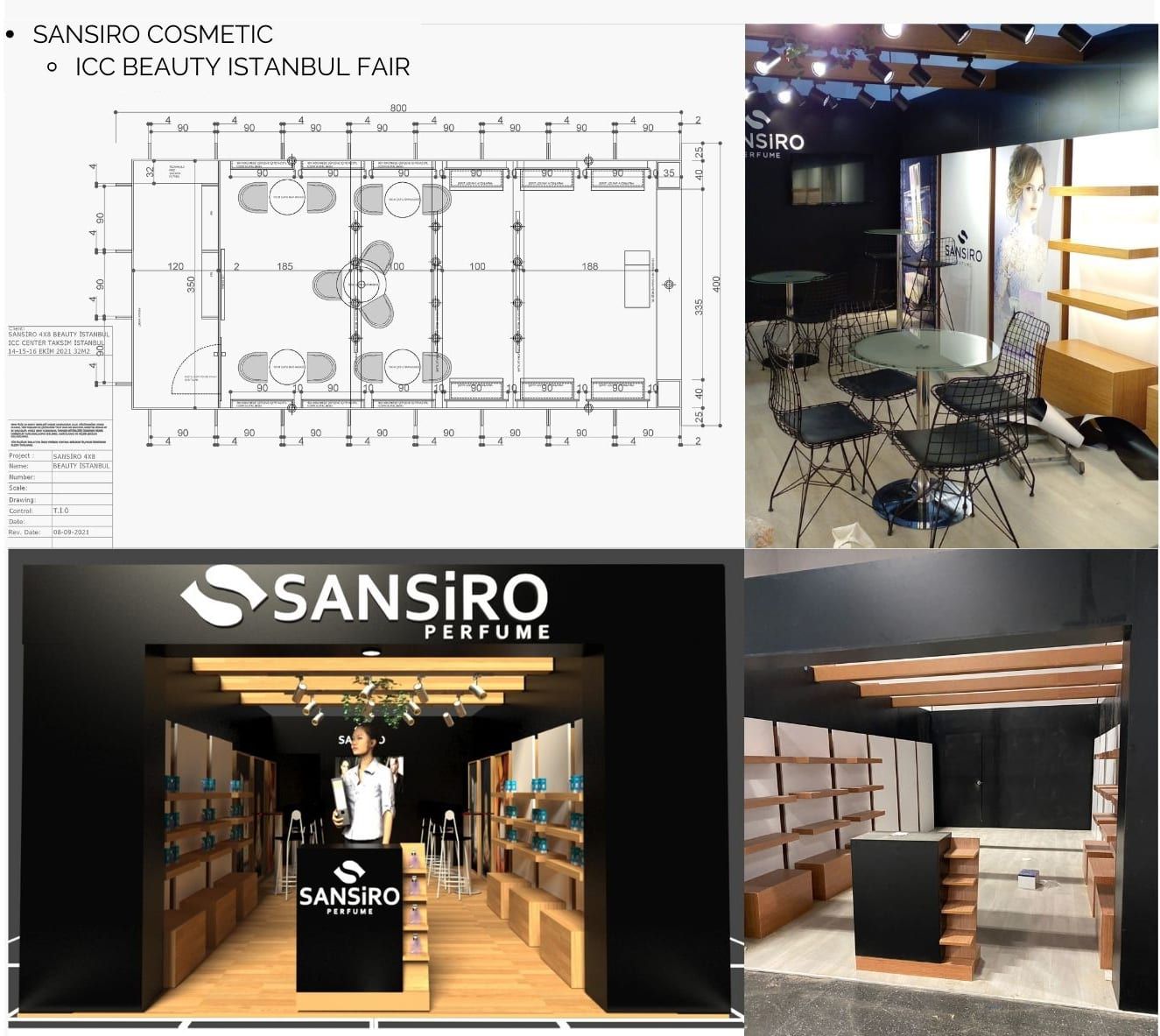 Sansiro Stand Design -ICC Beauty Istanbul Fair 2021