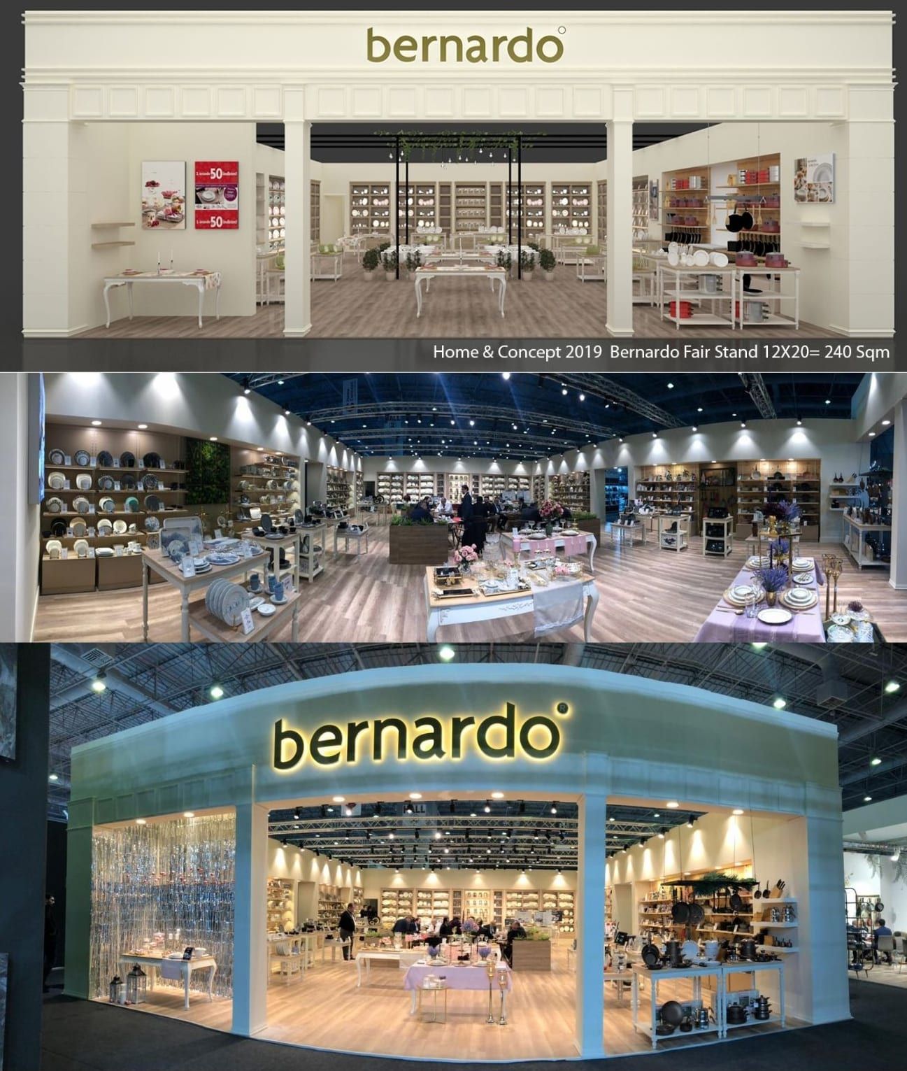 Bernardo Home&Decor Stand Design- Home Concept Fair Istanbul 2019