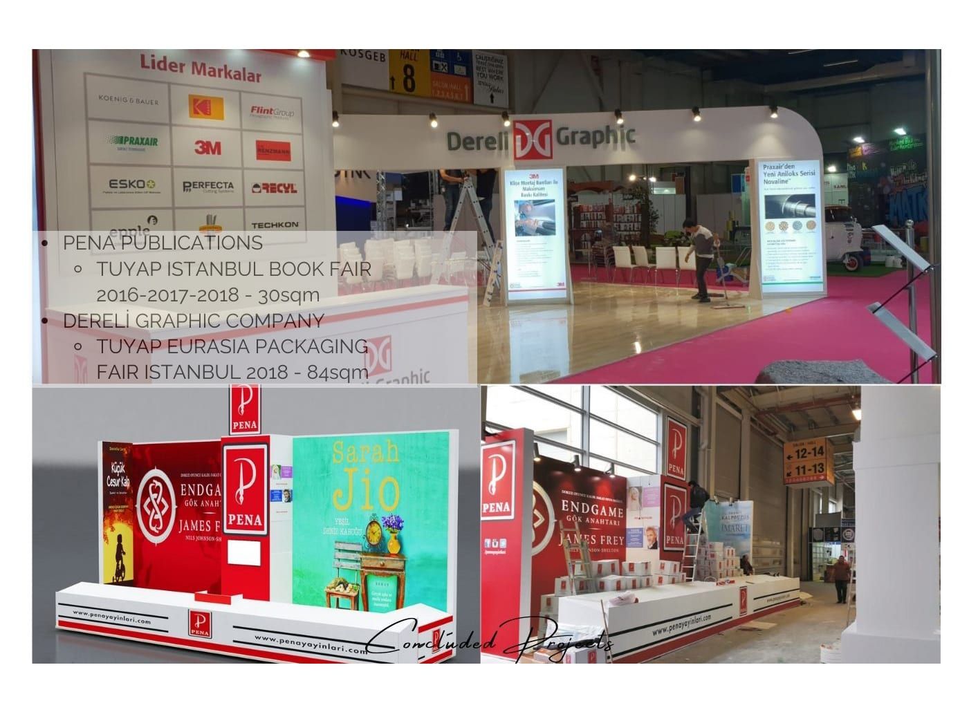 Pena & Dereli Fair Stand -Book Fair & Packaging Fair 2018