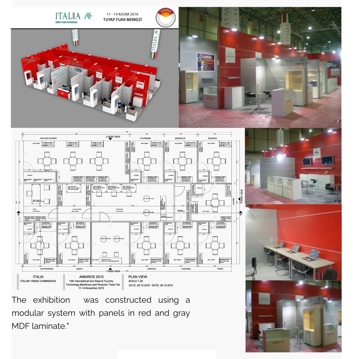 Italy Stand Design-Trade Fair 2010