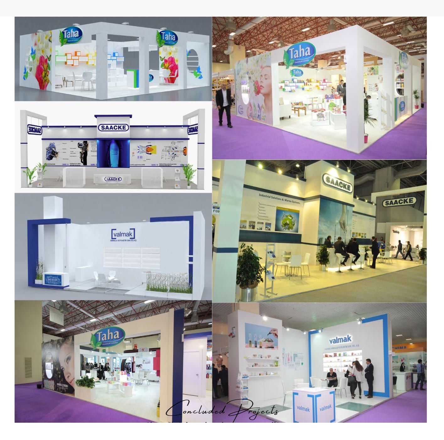 Taha-Saake-Valmak Stand Design- Beauty Eurasia Istanbul