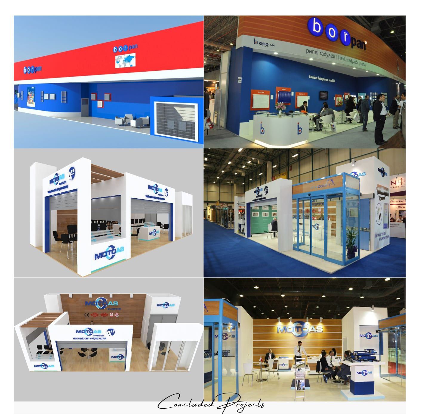 Borpan- Motoas Stand Design- Sodex Fair/ Door&Window Fair 2014-2016