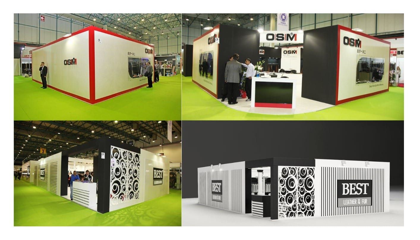 Osm Leather/ Best Leather Stand Design- Tuyap Leather Fair  Istanbul 2016