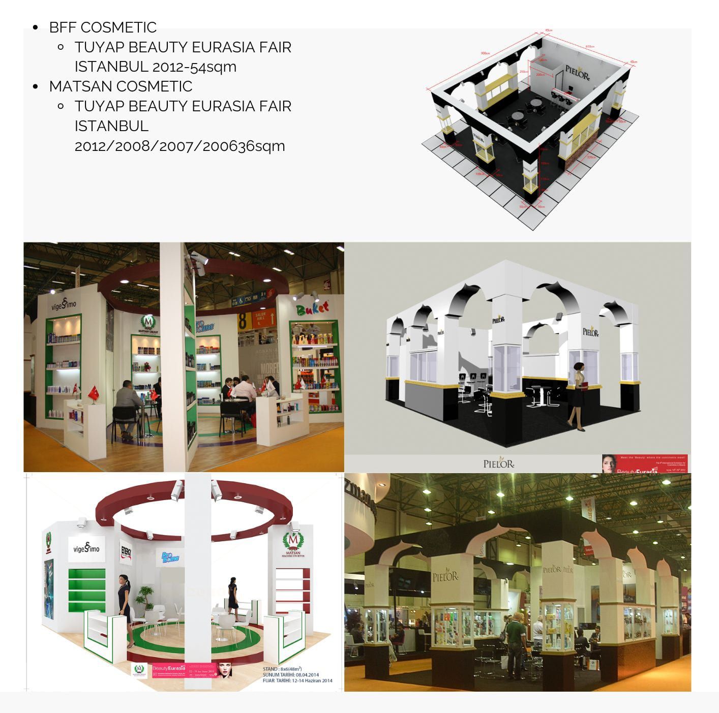 Bff Cosmetic / Matsan Cosmetic - Beauty Eurasia Fair Istanbul 2012-2011-2010