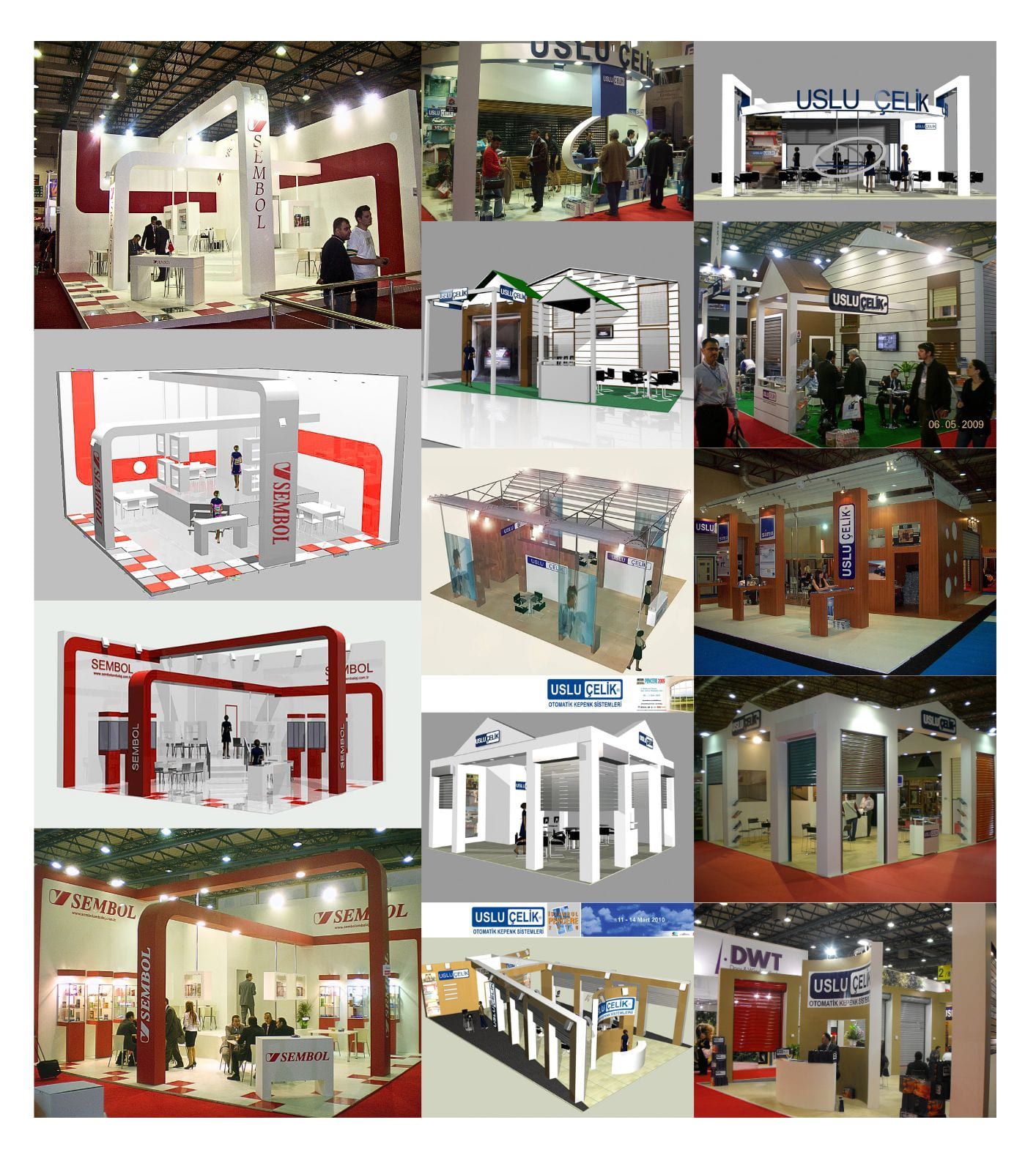 Uslu Celik / Sembol Stand Design - Door Fair 2012-2011-2010-2009-2008-2007