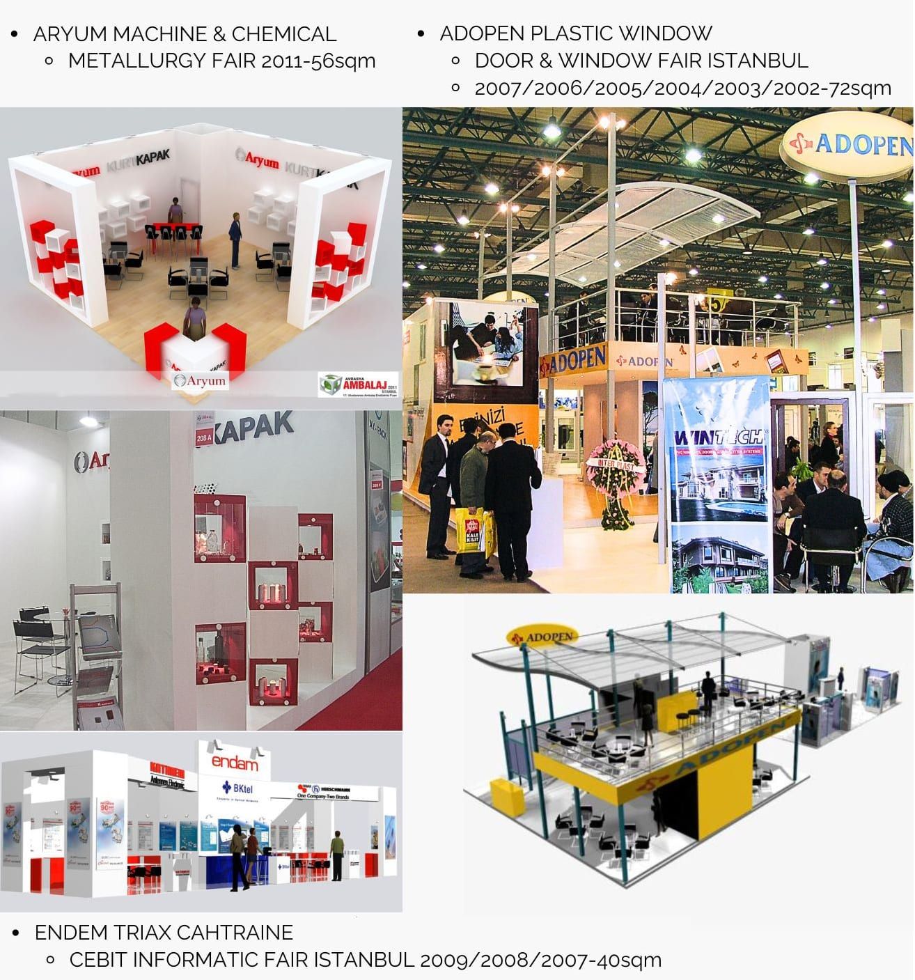 Aryum-Adopen-Endem Stand Design - Door & Window Fair 2011-2010-2009-2008-2007-2006-2005-2004-2003-2002