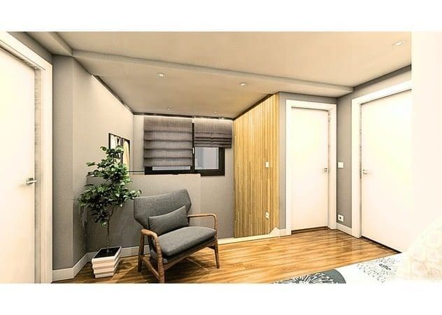 Entry hallway interior view