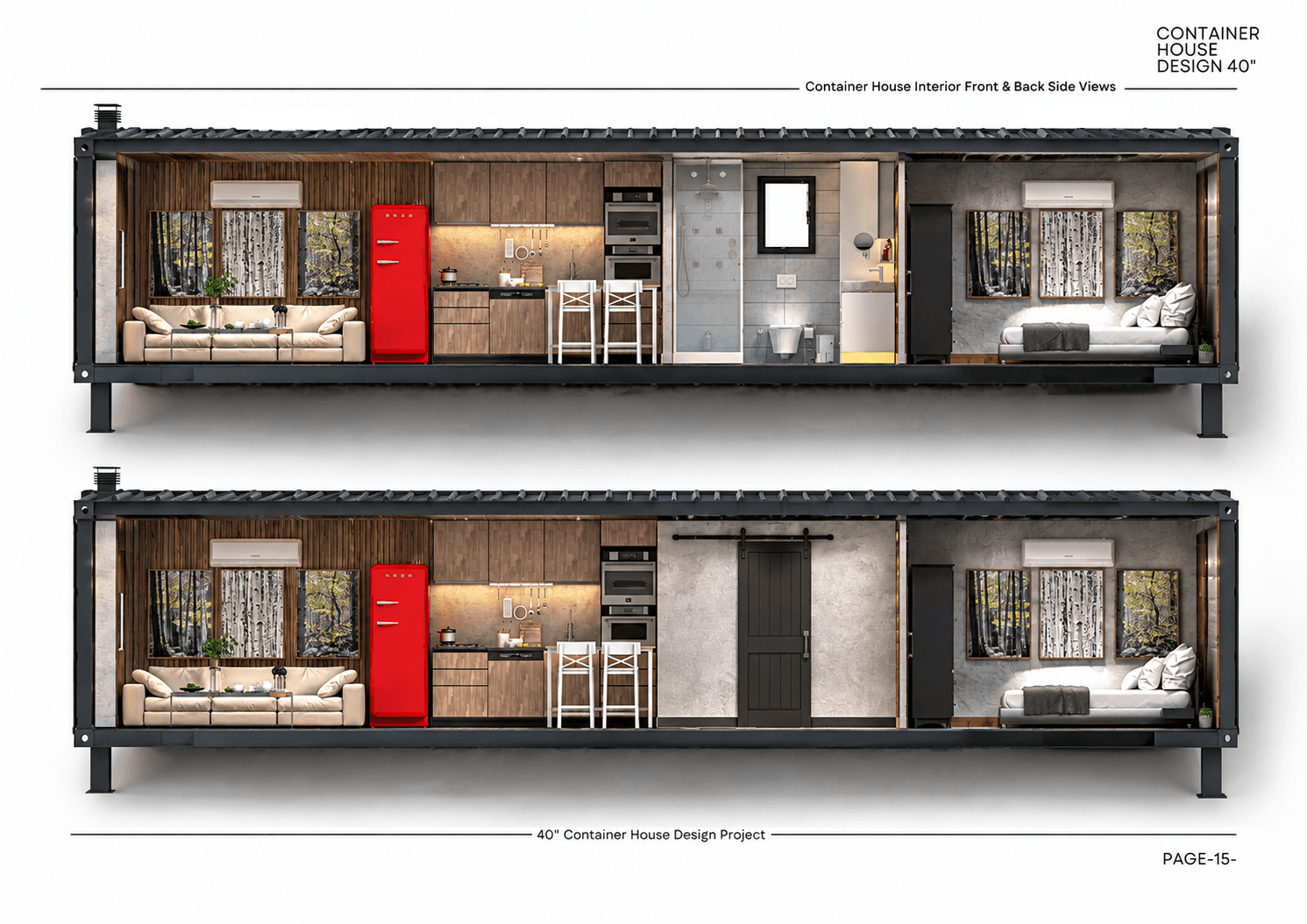 Interior settlement plan